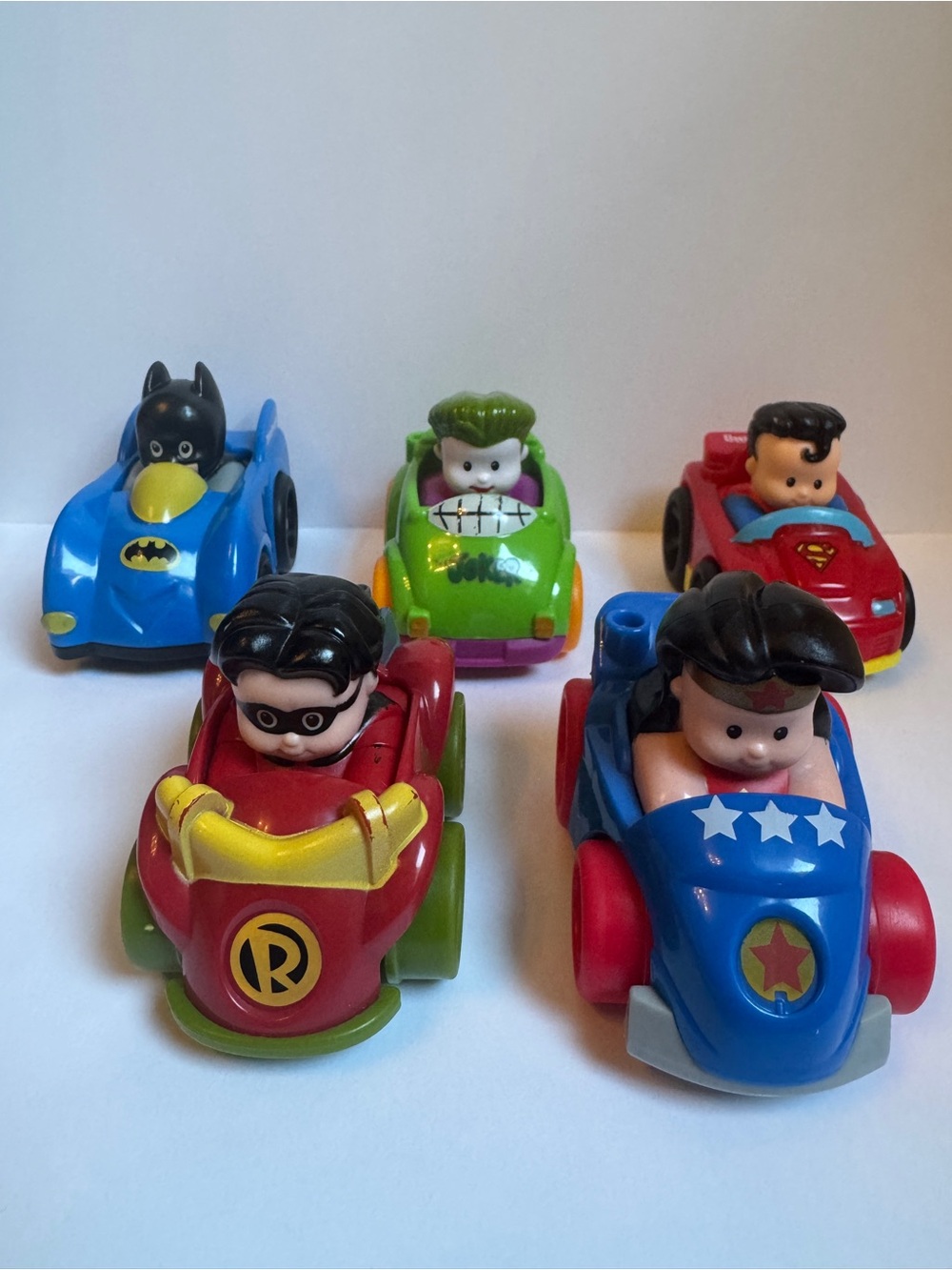Fisher-Price Little People DC Wheelies Lot